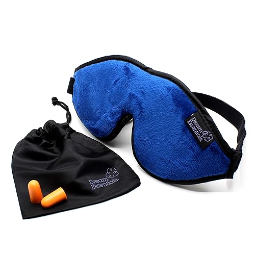 Dream Essentials Escape Sleep Mask with Earplugs and Carry Pouch