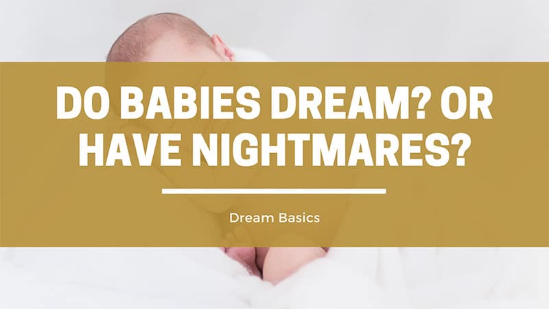 do babies dream