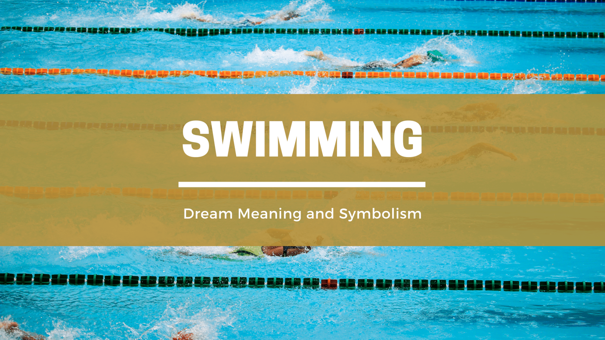 swimming dream meaning